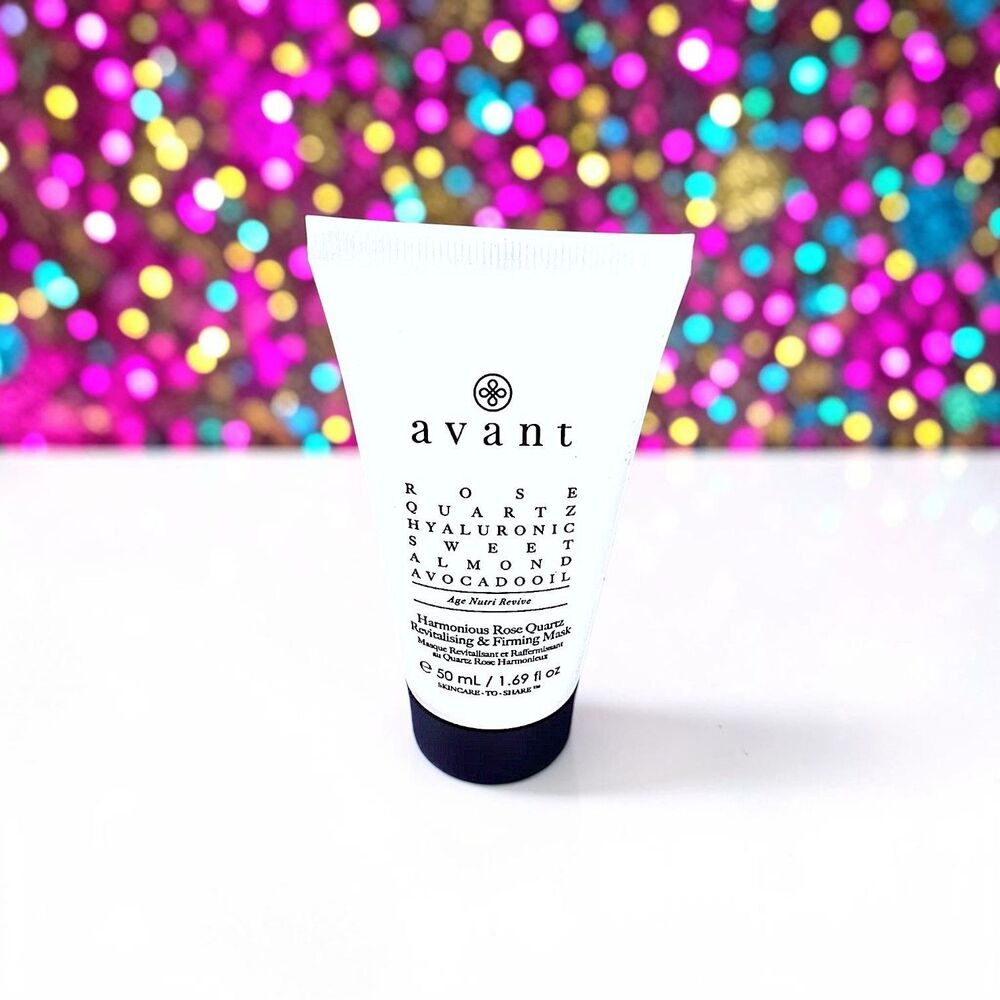 Avant Rose Quartz Hyaluronic & Almond Revitalising & Firming Mask 1.69 oz NWOB